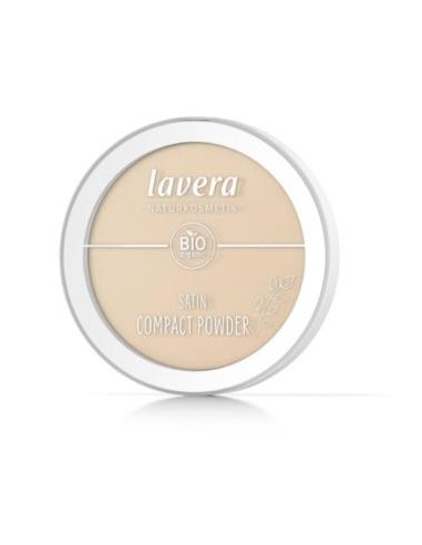 Maquillaje Polvo Compacto Satin 02 Medium 9,5 Gr de Lavera