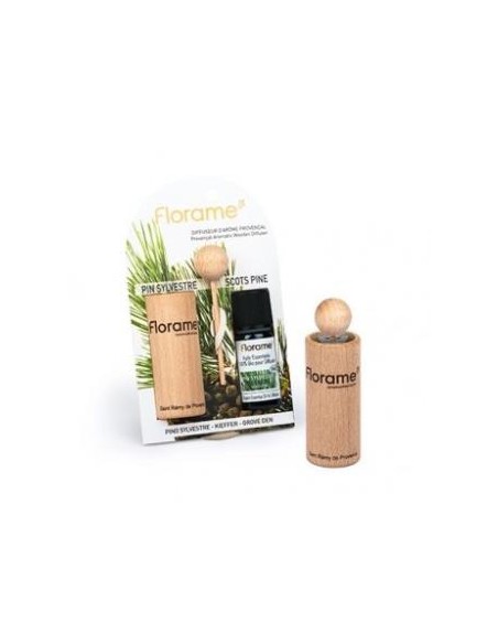 Difusor Provenzal + Aceite Esencial Pino Silvestre 10 Ml de Florame