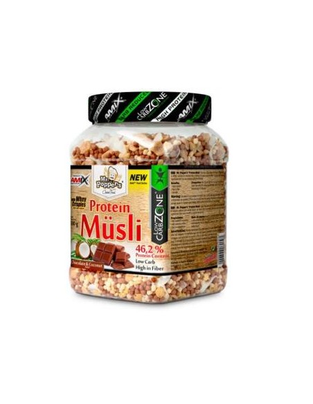 Protein Musli 500 Gr Chocolate-Coco de Mr Poppers