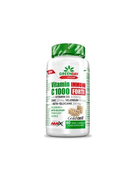 Greenday Proveg Vitamin C1000 Immuno Forte 60Vcaps de Greenday