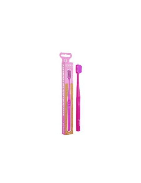 Cepillo Dental Soft 6.580 Rosa de Nordics Oral Care
