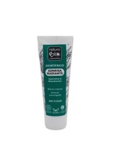 Dentifrico Sonrisa Radiante Espirulina-Bicarbonato 75 Ml de Naturabio Cosmetics