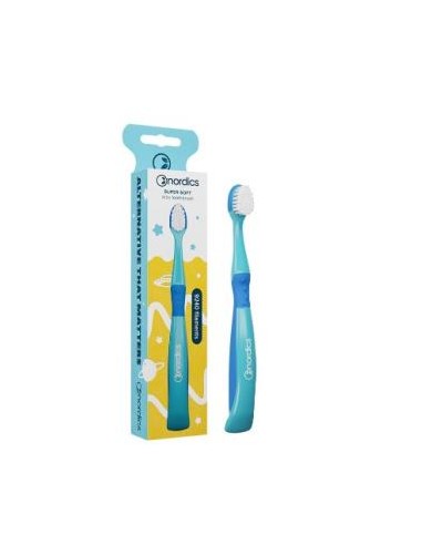 Cepillo Dental Niños 9.240 Sirena Azul de Nordics Oral Care