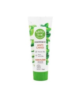 Dentifrico Anti Caries  Menta Aloe Con Fluor 75 Ml de Happy Bio