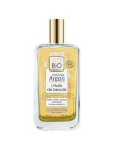 Aceite Seco Cara, Cuerpo, Cabello Argan 100 Ml de So´Bio Etic