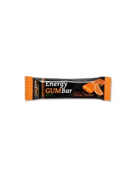 Energy Gum Bar  Naranja 1 X 30 G de Crown Sport Nutrition