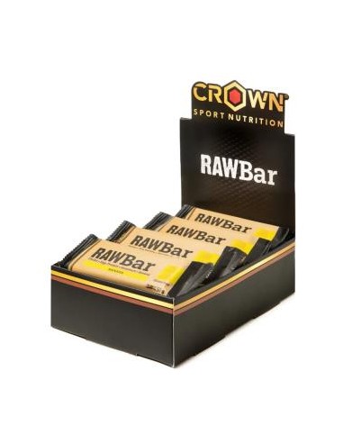 Raw Bar Platano 12 X 50 G de Crown Sport Nutrition