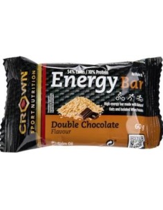 Energy Bar Doble Choc 1 X 60 G de Crown Sport Nutrition