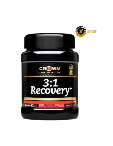 3:1 Recovery+ Frutos Rojos 750 G (15 Porciones) de Crown Sport Nutrition