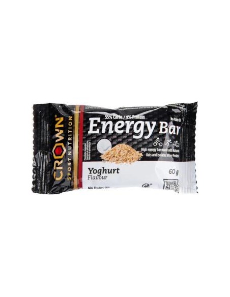 Energy Bar Yogur 1 X 60 G de Crown Sport Nutrition