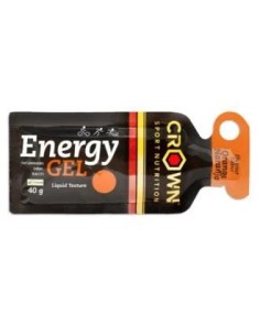 Energy Gel Naranja 1 X 40G de Crown Sport Nutrition