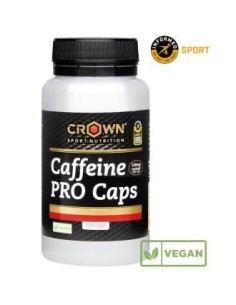 Caffeine Pro Caps 100 Mg  120 Caps de Crown Sport Nutrition