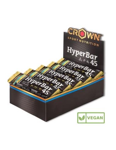 Hyperbar 45 Neutro + Cafeina 10 X 60G de Crown Sport Nutrition