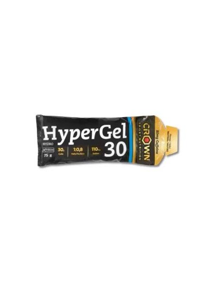 Hypergel 30 (Hydro) Neutro + Cafeina 75G de Crown Sport Nutrition