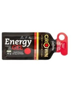 Energy Gel Frutos Rojos + Cafeina 1 X 40G de Crown Sport Nutrition