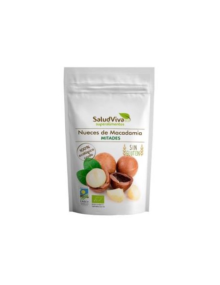 Nueces De Macadamia Mitades 100 Gr de Salud Viva