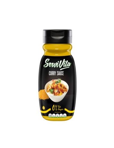 Salsa Zero 320 Ml Curry Servivita de Servivita