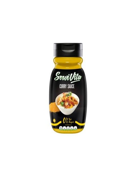 Salsa Zero 320 Ml Curry Servivita de Servivita