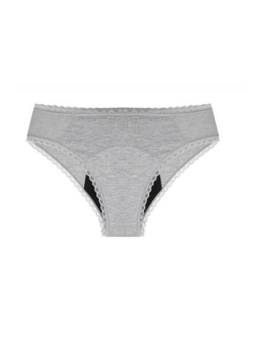 Braguita Menstrual Algodon Organico-Bambu-Gris-S de Myalma