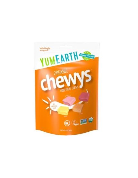 Caramelos Blandos Masticables Caja 6 Bolsasx 142 Gr de Yum Earth