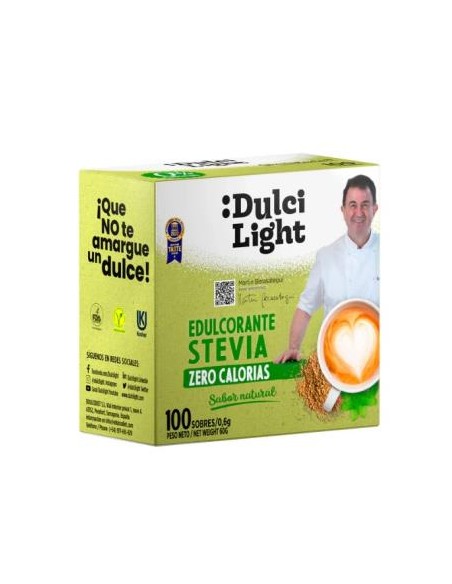 Edulcorante Stevia  Zero 100 Sbrs de Dulcilight