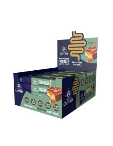 Barrita Proteica Chocolate-Caramelo Salado 20 Uds de Gutsy Captain