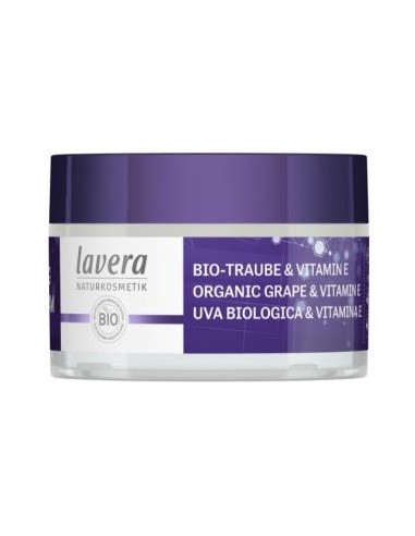 Crema Sleeping Reparadora Uva-Vitamina E 50 Ml Bio de Lavera