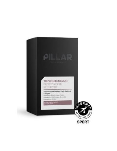 Triple Magnesium Prof. Recovery Berry 75Gr de Pillar Performance