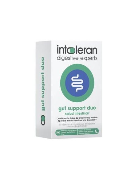 Intoleran Gut Support Duo 30+30 Cap de Intoleran