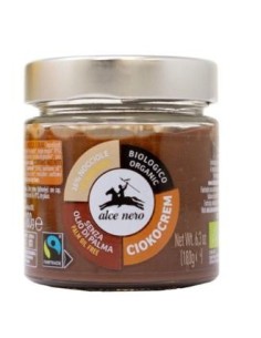 Crema De Chocolate Con Avellanas 180 Gr Bio de Alce Nero