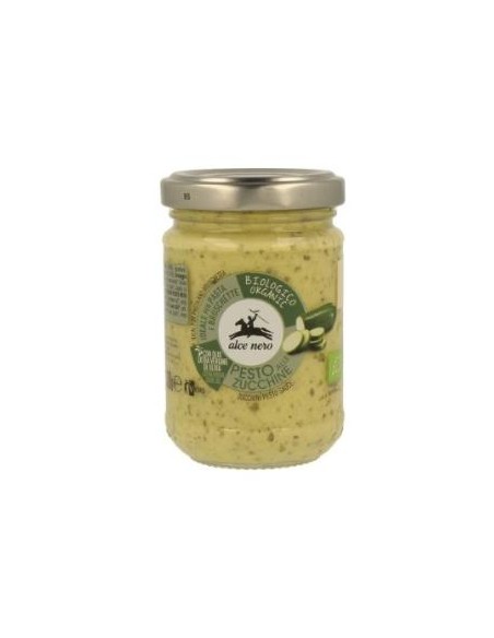 Salsa Pesto Calabacin 130Gr Bio de Alce Nero