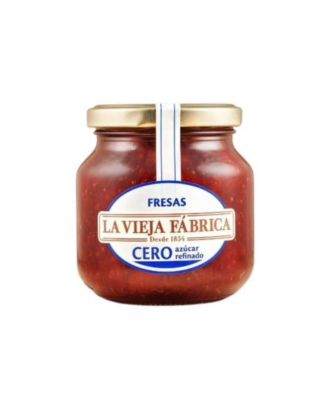 Mermelada De Fresa Cero Azucar Refinado 280 Gr de La Vieja Fabrica