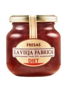 Mermelada De Fresas Diet Con Fructosa 280 Gr de La Vieja Fabrica