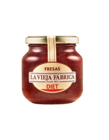 Mermelada De Fresas Diet Con Fructosa 280 Gr de La Vieja Fabrica
