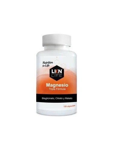 Magnesio Triple Formula 120 Cap de Lkn