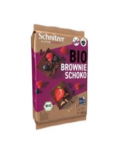 Brownie Chocolate Negro 140 Gr Sg de Schnitzer