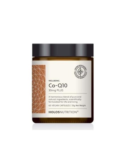 Co-Q10 Plus 30 Mg  60 Vcap de Holosnutrition