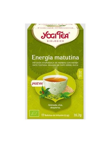 Yogi Tea Energia Matutina 17Infusiones Bio de Yogi Tea