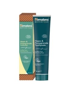 Dentifrico Botanique Neem & Granada 75 Ml Ecocert de Himalaya