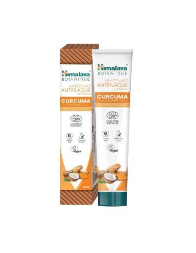 Dentifrico Botanique Blanq. Curcuma Y Ac Coco 75Ml de Himalaya