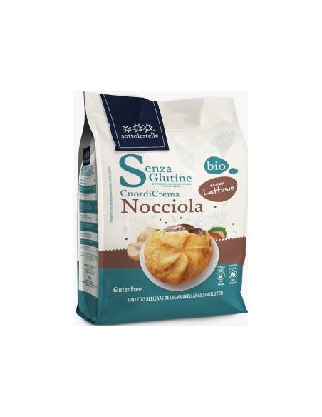 Galleta Rellena Avellana Choco 200 Gr Sg Bio de Sottolestelle