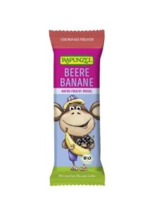 Barrita Infantil Avena-Bayas-Plat 4X23 Gr de Rapunzel