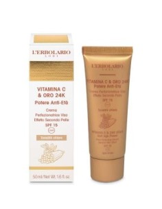 Vitaminac-Oro Crema Seguna Piel Tono Claro 50 Ml de L´Erbolario