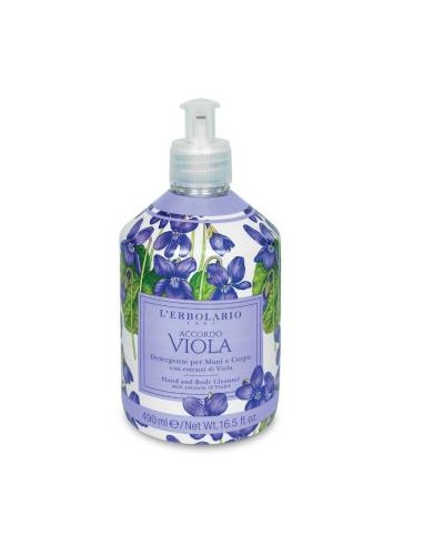 Acorde Violeta Hojas Detergente Manos Y Cuerpo Edicion Limit de L´Erbolario