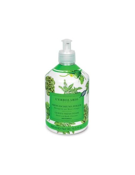 Frescaespuma Hojas Detergente Manos Y Cuerpo Edicion Limitad de L´Erbolario