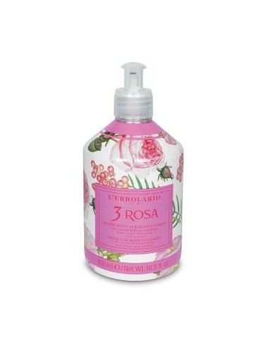 3 Rosas Hojas Detergente Manos Y Cuerpo Edicion Limitada 490 de L´Erbolario