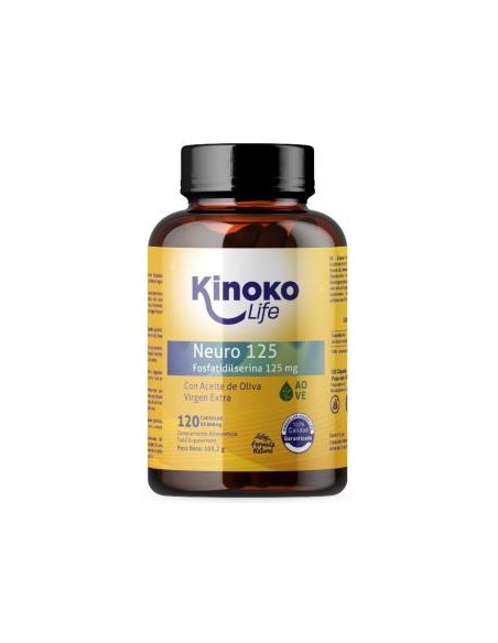 Neuro 125 Fosfatildilserina 120 Cap. de Kinoko Life