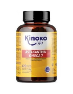 Astaxantina-Omega7 De Aceite De Espino Amarillo  120 Cap. de Kinoko Life