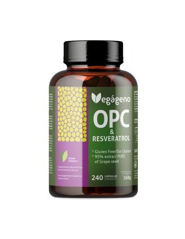 Opc Semilla Uva-Resverastrol 40 Cap. de Vegageno