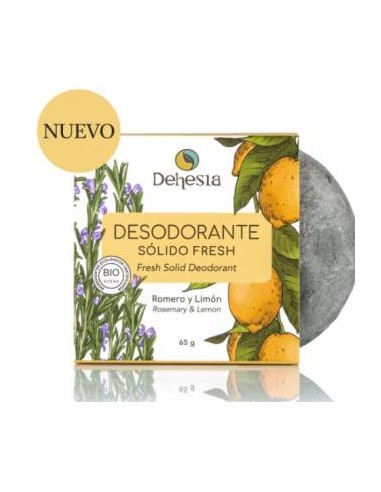 Desodorante Solido Fresh Bio Con Romero-Limon 65Gr de Dehesia